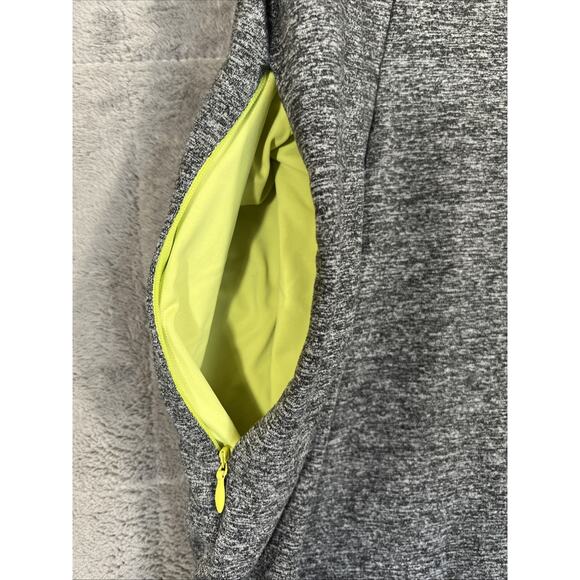 Athleta Pink Lotus Dress Medium Gray Yellow Athletic Stretch Performance Hiking - Picture 2 of 11